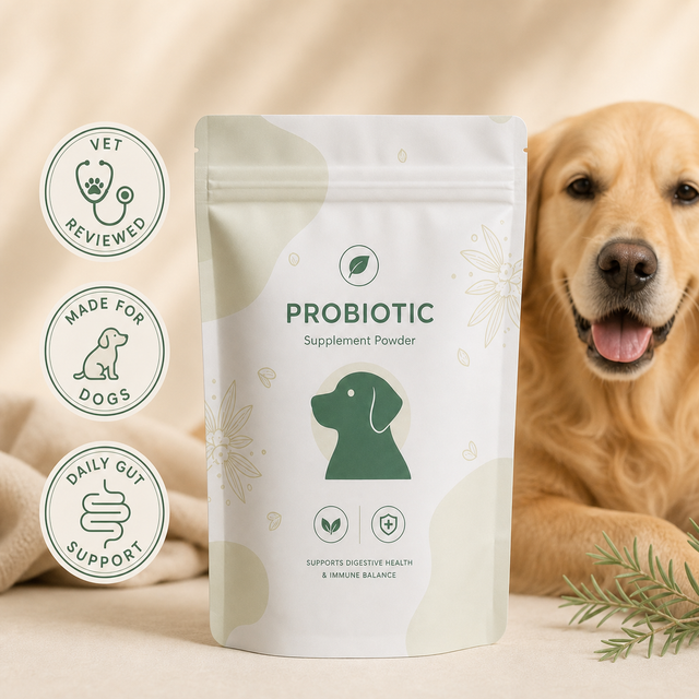 Nutra Paws Dog Probiotic Powder – Bacon Flavor