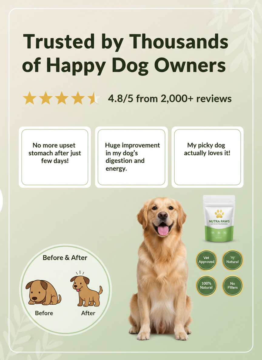 70% of dogs over