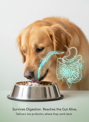 Delivers Good Bacteria Where It Matters